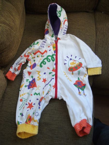 Macacão para 18 meses de brim